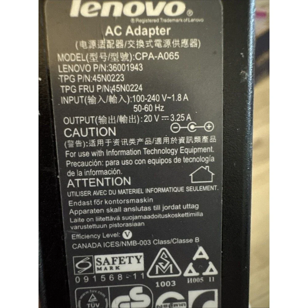 Lenovo oem 65w